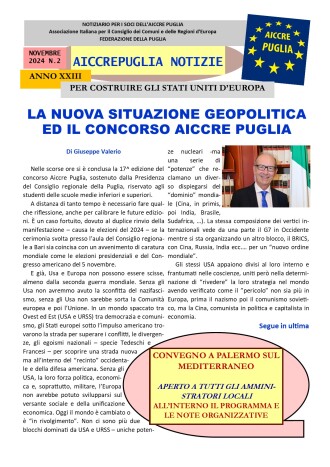 aiccrepuglia notizie di NOVEMBRE 2024 N.2