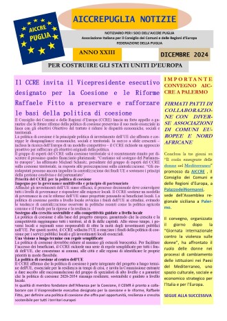 aiccrepuglia notizie di DICEMBRE 2024